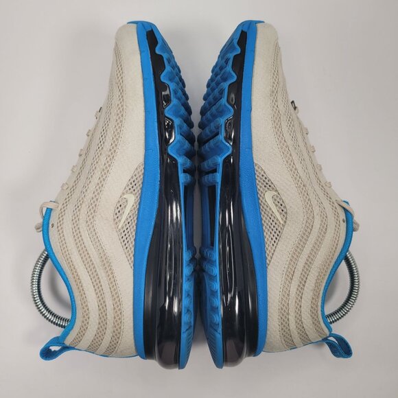 Nike Air Max 97 Milan 2012 Men's Beige & Blue Sneakers 586267-014 US Size 7 - Picture 6 of 8